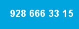 928 666 33 15 928 666 33 15